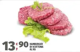 Vivo Supermercati Hamburger di scottona offerta