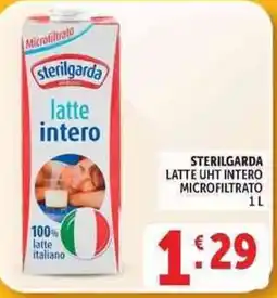 Deco Supermercati Sterilgarda latte intero microfiltrato offerta