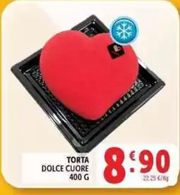 Deco Supermercati Torta dolce cuore offerta