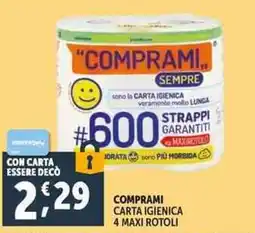 Deco Supermercati Comprami carta igienica offerta