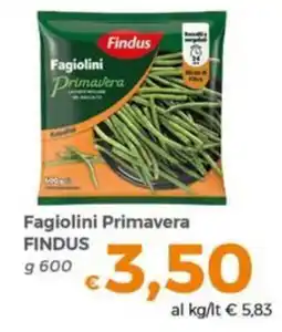 Tocal Fagiolini Primavera Findus offerta
