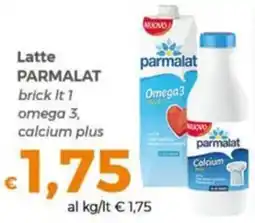 Tocal Latte Parmalat brick It 1 omega 3, calcium plus offerta