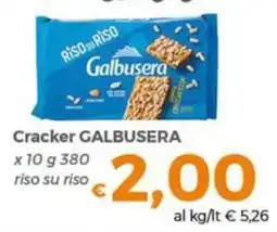 Tocal Cracker Galbusera offerta