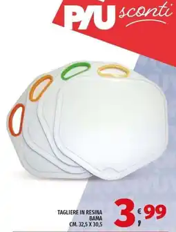 Vivo Supermercati Tagliere in resina Bama offerta