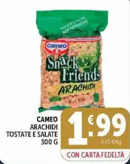 Deco Supermercati Cameo Snack Friends Arachidi offerta