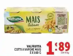 Deco Supermercati Valfrutta mais italiano offerta