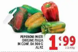 Deco Supermercati Peperoni misti offerta