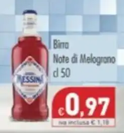 Cash & Carry Grossy Birra Note di Melograno Messini offerta