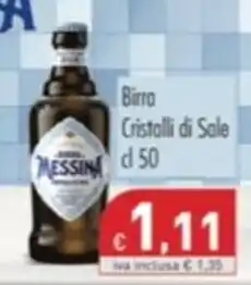 Cash & Carry Grossy Birra Cristalli di Sale offerta