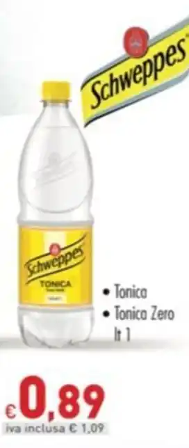 Cash & Carry Grossy Schweppes Tonica offerta