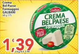 Sidis Crema Bel Paese Formaggini Galbani offerta