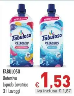 Cash & Carry Grossy Fabuloso Detersivo Liquido Lavatrice offerta