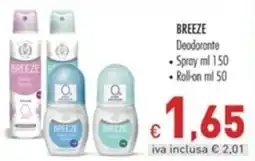 Cash & Carry Grossy Breeze Deodorante offerta
