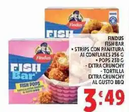 Deco Supermercati Findus Fish Bar offerta