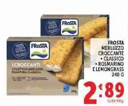 Deco Supermercati Frosta merluzzo croccante classico offerta