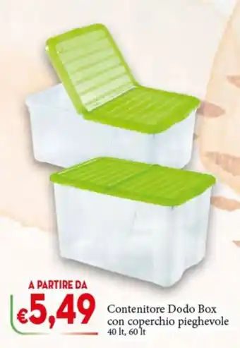 Contenitore Dodo Box