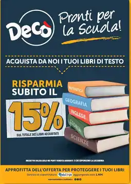 Deco Supermercati Libri di testo offerta