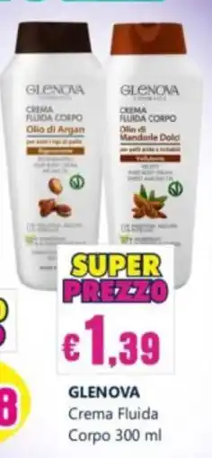 Euroshop Glenova Crema Fluida Corpo offerta