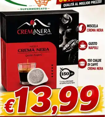 Cremanera Caffè Miscela Crema Nera