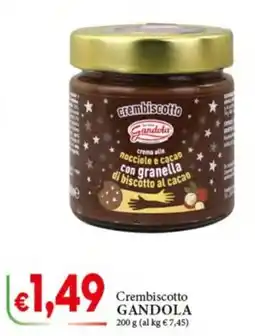 D'Italy Crem biscotto Gandola offerta