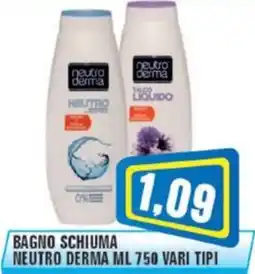 Punto Vigas Bagno schiuma Neutro Derma offerta