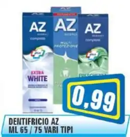 Punto Vigas Dentifricio AZ offerta