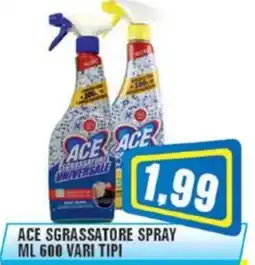 Punto Vigas Ace sgrassatore spray offerta