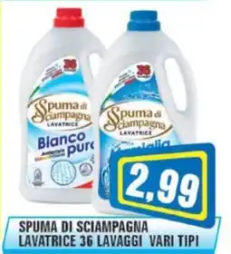 Punto Vigas Spuma di Sciampagna Lavatrice offerta