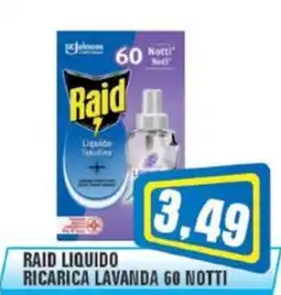 Punto Vigas Raid liquido ricarica lavanda offerta