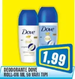 Punto Vigas Deodorante Dove Roll-On offerta