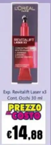 Euroshop L'Oréal Paris Revitalift Laser x3 offerta