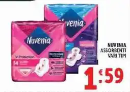 Deco Supermercati Nuvenia assorbenti vari tipi offerta