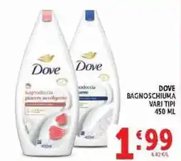 Deco Supermercati Dove bagnoschiuma vari tipi offerta