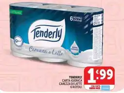 Deco Supermercati Tenderly carta igienica carezza di latte offerta