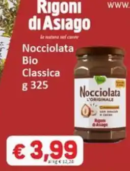 Sidis Nocciolata Bio Classica Rigoni di Asiago offerta