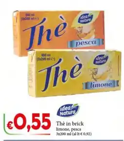D'Italy Thè in brick Idea Natura offerta
