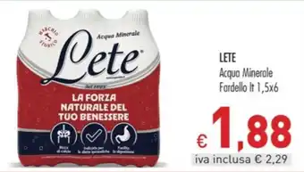 Lete Acqua Minerale