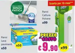 Euroshop Panni Cattura Polvere Swiffer offerta