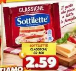 MercADone Sottilette classiche offerta