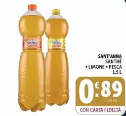 Deco Supermercati Sant'Anna Santhè Limone Pesca offerta