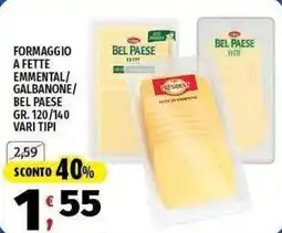 Vivo Supermercati Formaggio a fette Bel Paese offerta