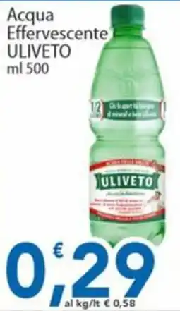 Sidis Acqua Effervescente Uliveto offerta
