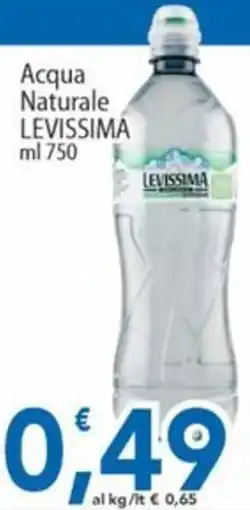 Sidis Acqua Naturale Levissima offerta