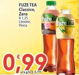 Sidis Fuze Tea Classico, Zero Limone, Pesca offerta