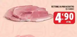 Deco Supermercati Fettine di prosciutto di suino offerta