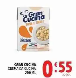 Deco Supermercati Gran Cucina crema da cucina offerta