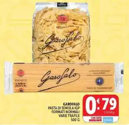 Deco Supermercati Garofalo pasta di semola IGP offerta