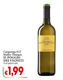 D'Italy Garganega IGT Muller Thurgau Il Poggio dei Vigneti offerta