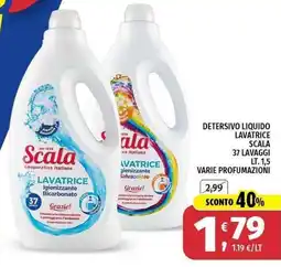 Vivo Supermercati Scala lavatrice igienizzante bicarbonato offerta