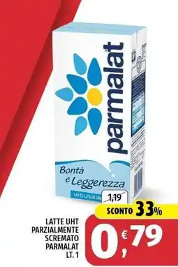 Vivo Supermercati Latte UHT parzialmente scremato Parmalat offerta
